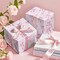 Pink Bow Wrapping Paper Roll - Mini Roll - 17 Inch x 16.5 Feet - Pink Ribbon Bow Design Perfect for Valentine's Day, Girls Birthday, Bachelorette Party, Baby Shower